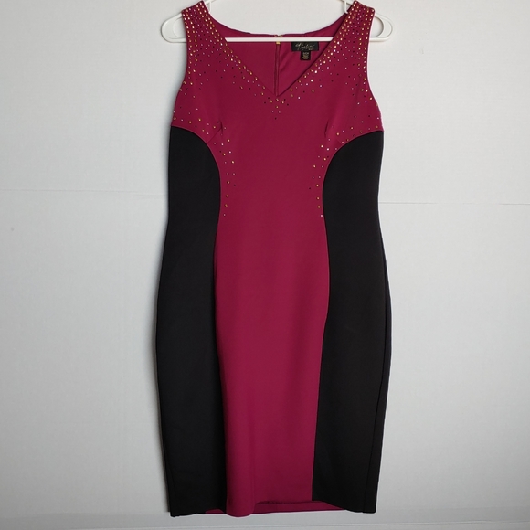 NWT Thalia Sodi color block dress size small - Picture 2 of 6